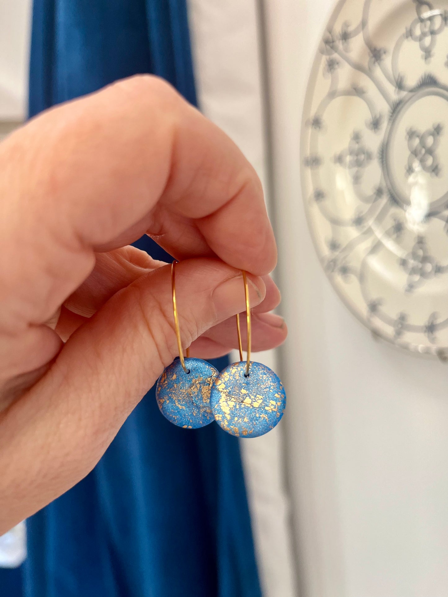 Colourdrops Hoops Blue