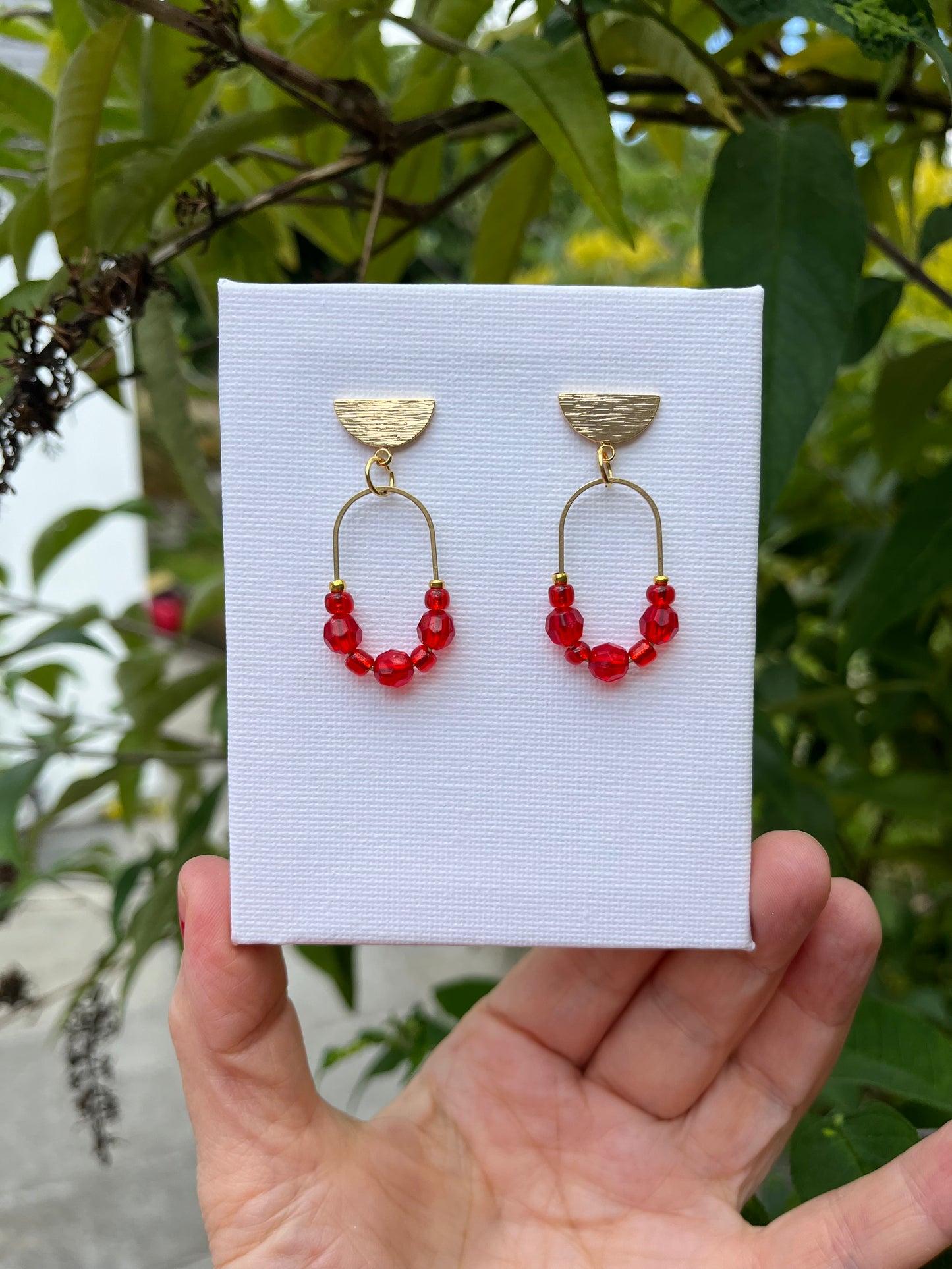 Red Beads Drop