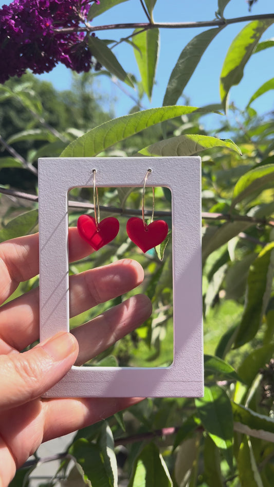 Red Heart Hoops